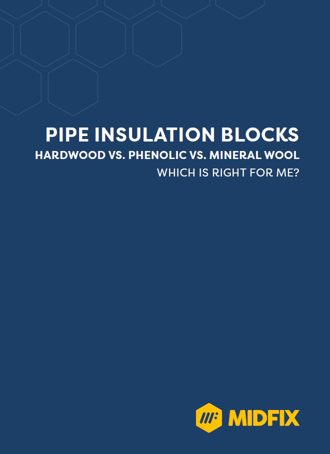 Pipe insulation blocks