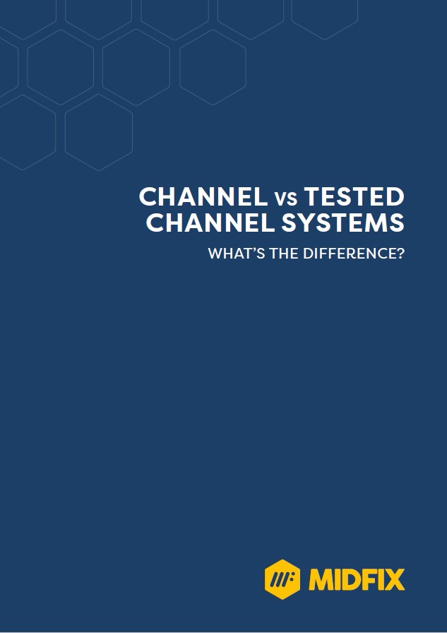 Tested channel system vs channel system